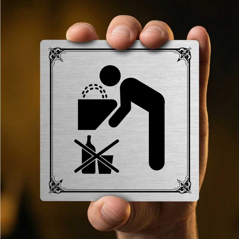 Pítko, 148x148mm, stříbrná, Kansas